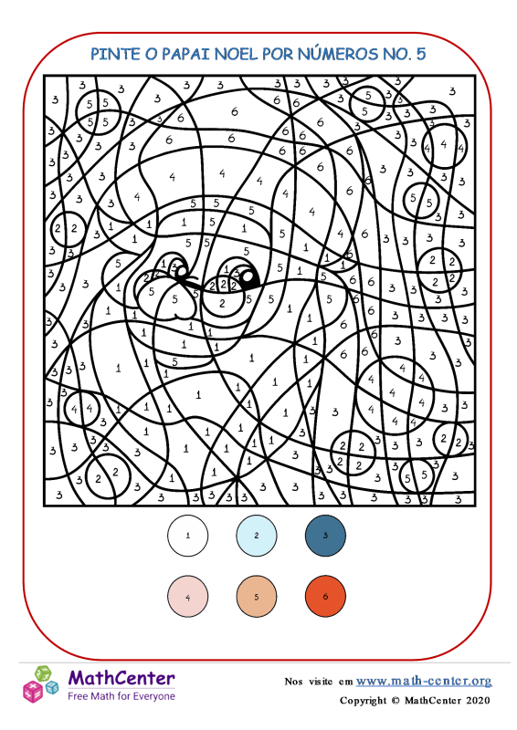 Primeiro Ano Atividades Para Colorir: Desenhos de Natal | Math Center Primeiro Ano Atividades Para Colorir: Desenhos de Natal | Math Center