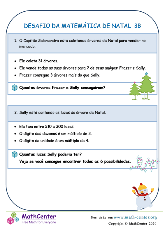 Quarto Ano Planilhas: Enigmas Lógicos | Math Center Quarto Ano Planilhas: Enigmas Lógicos | Math Center