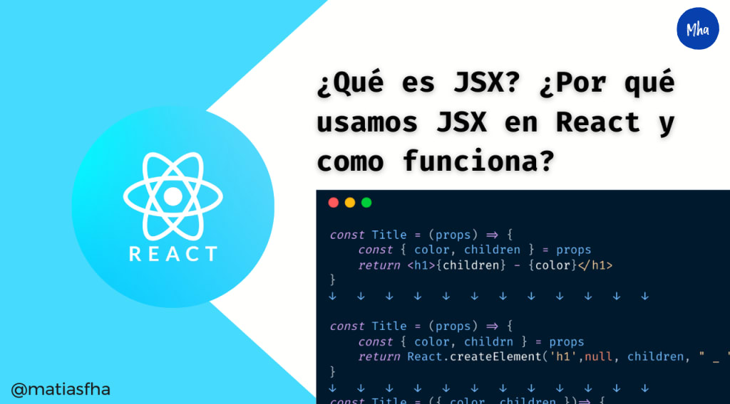 ¿qué Es Jsx ¿por Qué Usamos Jsx En React Y Como Funcionaemk 5094