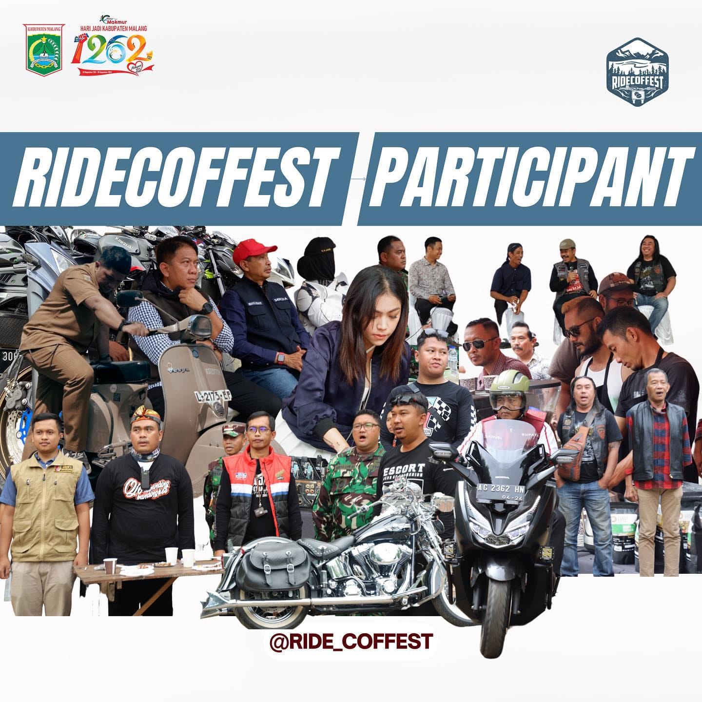 Meriahkan Hari Jadi Kabupaten Malang 1262, Disparbud Gelar Ride Coffest 2022