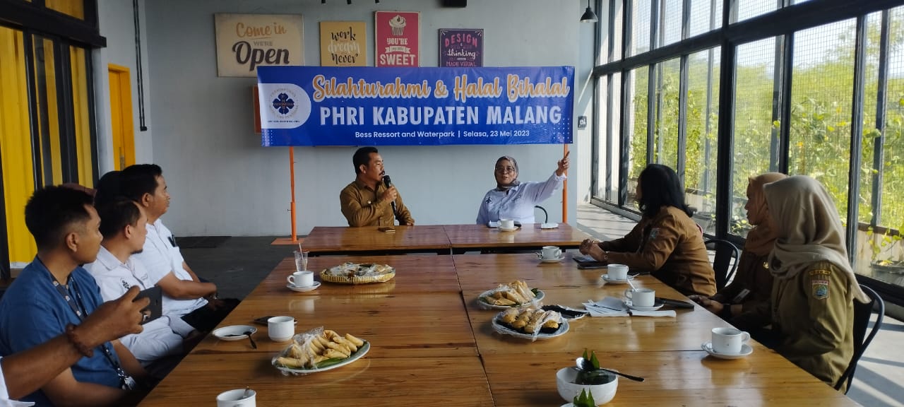 HALAL BIHALAL PHRI KABUPATEN MALANG 2023 DENGAN DINAS PARIWISATA DAN KEBUDAYAAN KABUPATEN MALANG 