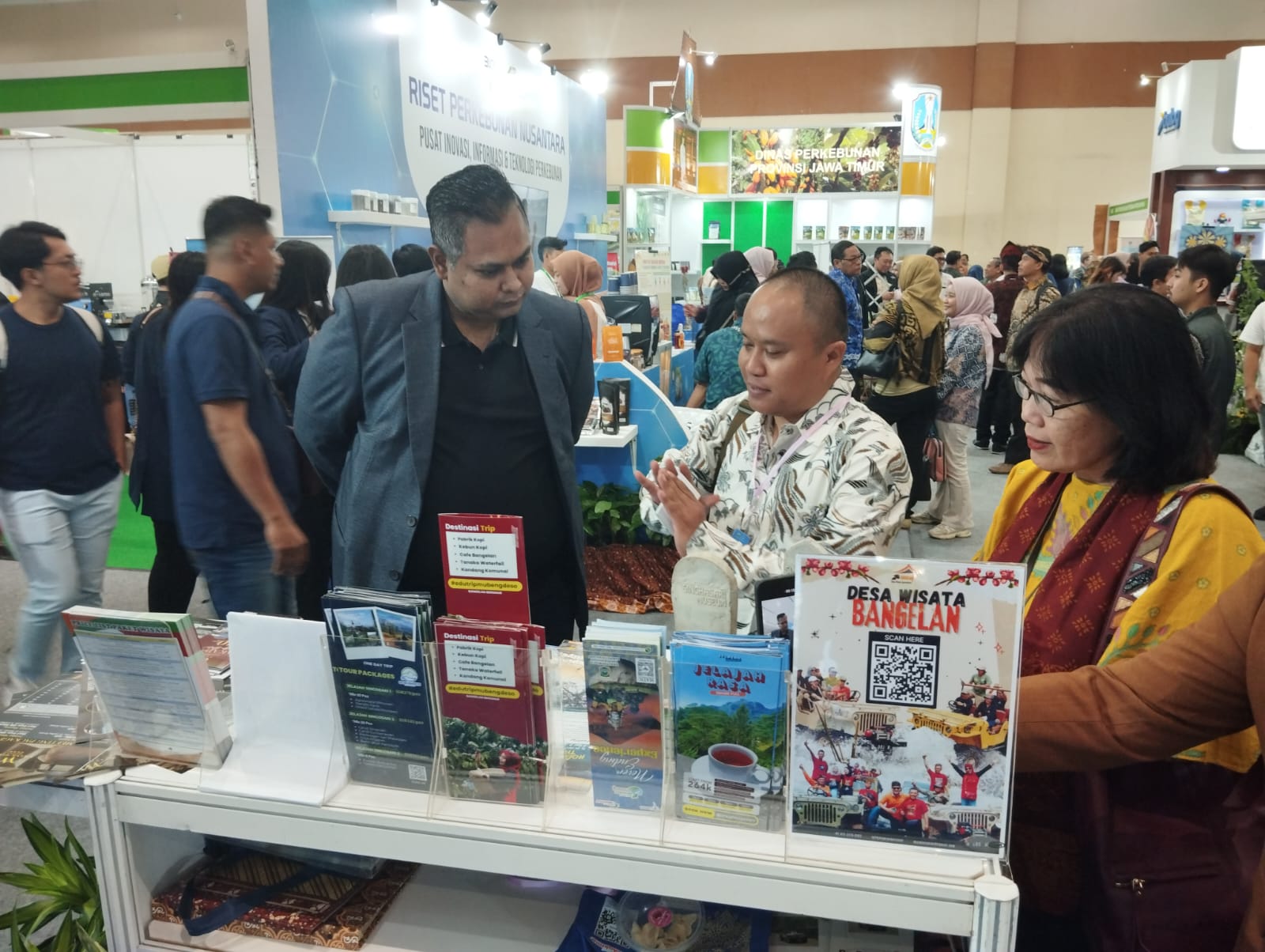 Stand Disparbud di Pameran JCC Diserbu Pengunjung