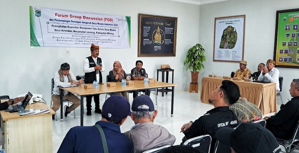 Ingin Munculkan Icon Desa Wisata di Malang Utara, Disparbud Dampingi Desa Wisata Ketindan & Toyomarto