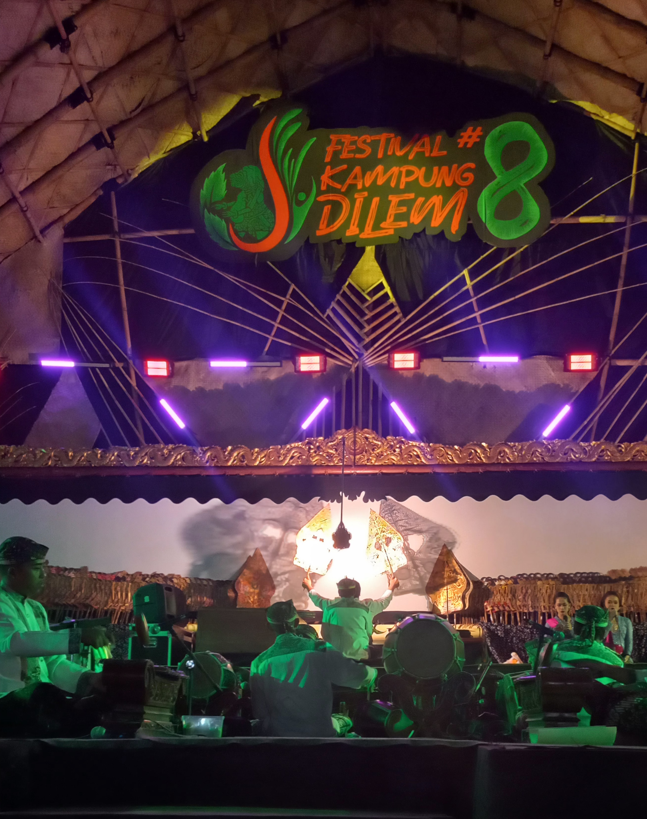 Puncak acara Festival  Kampung Dilem ke 8 - dalam rangka  bersih Desa Gondowangi Kec. Wagir tahun 2025