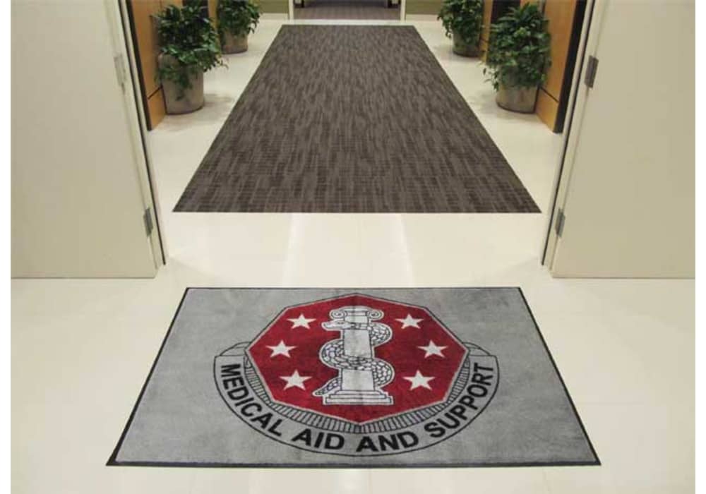 Custom Business Logo Floor Mats, Custom Rugs, Commercial Entrance