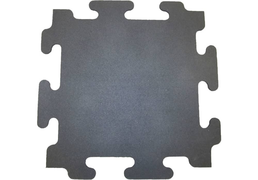 Puzzled Plain Texture Smooth Industrial Heavy Duty Rubber Floor Mat