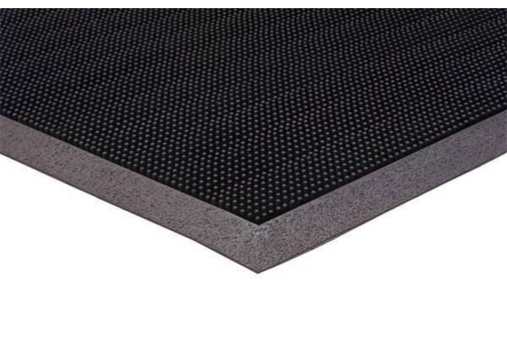 Trooper Rubber Mat Scrapes Mud or Snow Off Shoes