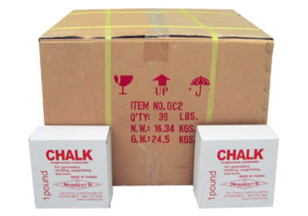 magnesium chalk block-1 box (8 cubes)