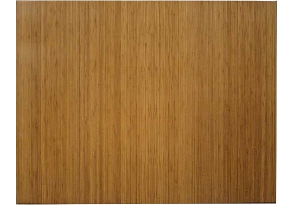 Bamboo Chair Mat For Office Carpet or Wood Floors. Tri-Fold