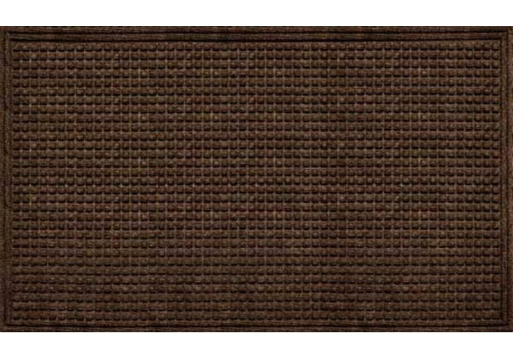 Elite Entry Mat with Crosshatch Smoke Design - Indoor and Outdoor