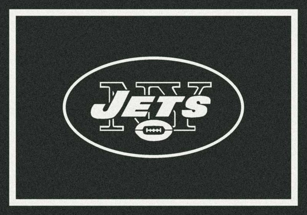Area Rug with New York Jets sports team logo!