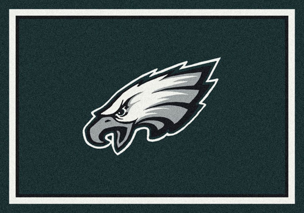 Philadelphia Eagles Green Mascot Mat - Floor Rug - Area Rug - NFL