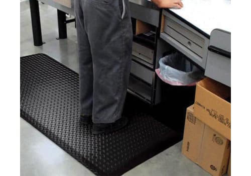 Extra Thick Industrial Fatigue Mat With Diamond Top 15 16