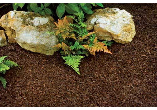 Landscaping Rubber Mulch Ground Cover - Shredded