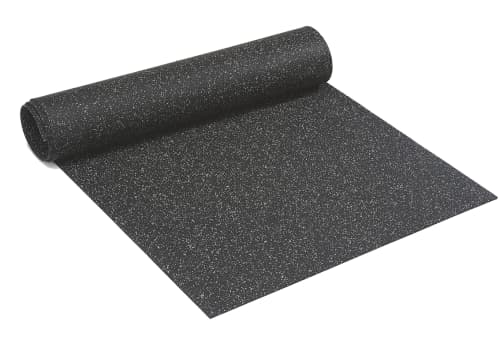 Rolled Rubber Flooring - 1/8 Thick Recycled Rubber