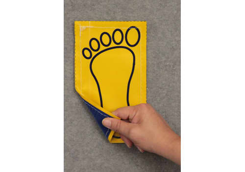 Poly Pads - Hands and Feet with Hook Connector (like Velcro)