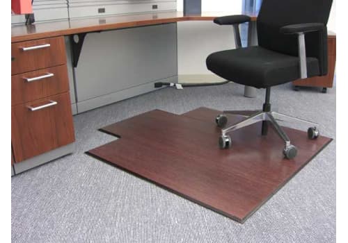 Bamboo Office Chair Mat (Tri-Fold)