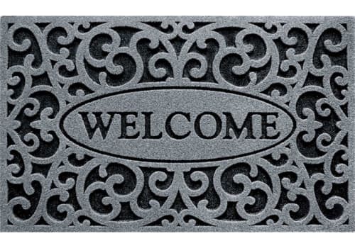 Clean Scrape Doormat -  Welcome Iron