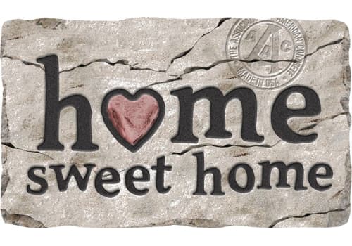 Masterpiece Home Sweet Home Outside Door Mat Made In Usa