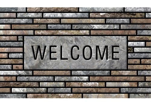 Masterpiece Floor Mat, 18x30 | Welcome Stones