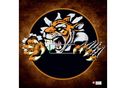 LiteWeight Wrestling Mat with Tiger Design