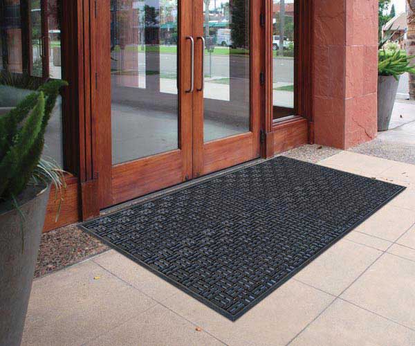 Floor Mat Heavy Duty Commercial Indoor Outdoor Door Entrance - Used -Free  Ship