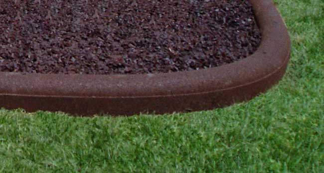 how to install landscape edging rubber plastic