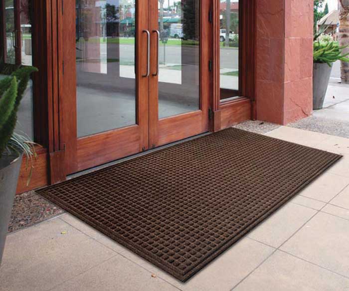 Floor Mat Heavy Duty Commercial Indoor Outdoor Door Entrance - Used -Free  Ship