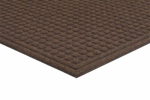 Eco Entry Mat With Squares Pattern Recycled Rubber