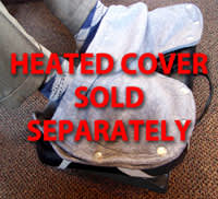 Heated Footrest Fleece Foot Cover