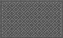 Charcoal Diamond Lattice Mega Scraper door mats