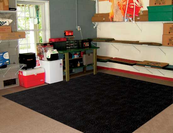 Interlocking Rubber Utility Flooring