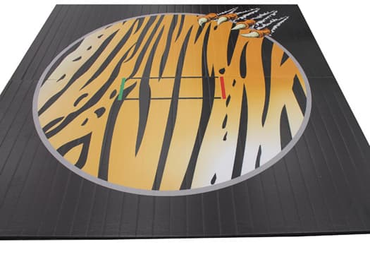 Custom Printed LiteWeight Wrestling Mats Bengal Pattern