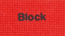 Custom Yoga Mats With Block Font