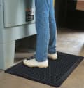 Large Heavy Duty Industrial Rubber Bar Safety Floor Mat Anti-Fatigue 5’ x 3’