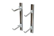 Single Adjustable Chrome Ballet Bar Mounting Brackets