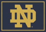 Notre Dame Fighting Irish "ND" - Sports Team Rug