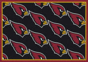 Arizona Cardinals (Black Background) - Sports Team Rug