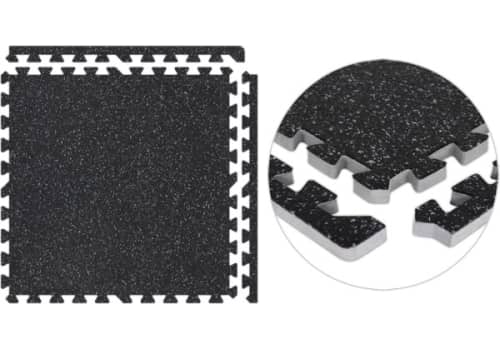 Home Gym Flooring Interlocking Rubber Floor Tiles Softrubber Exercise Flooring