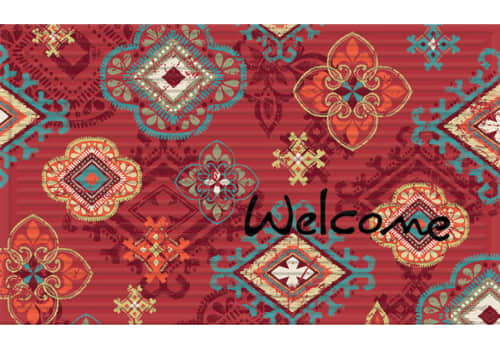 3D Impressions Mat - Sahara Medallions