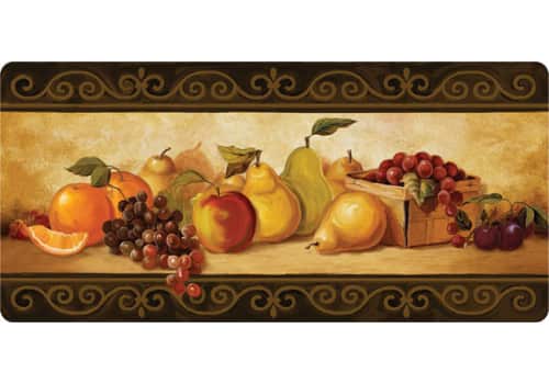 Cushion Comfort Kitchen Mat - Gourmet Fruit