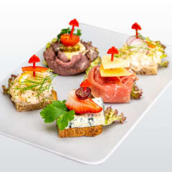 Snitter og canapéer