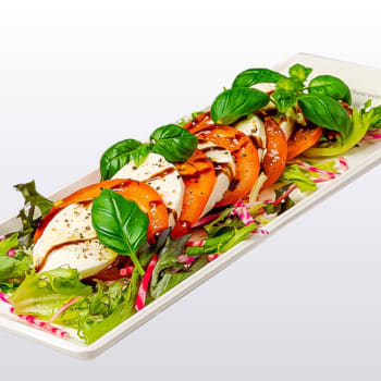 Tomat- og mozzarella salat