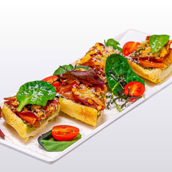 Bruschetta med chorizo