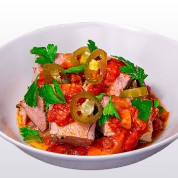 Baskisk gryte med chorizo