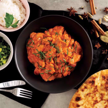 Tikka Masala med kylling og ris