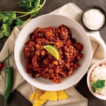 Chili con Carne med ris