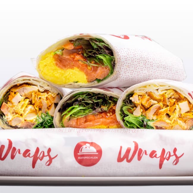 Wrap med skagenrøre