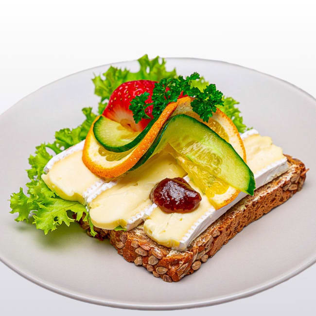Smørbrød med brie