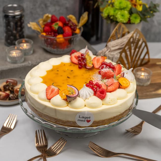 Pasjonsfrukt Ostekake